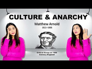 Culture & Anarchy || Easiest Explanation With Questions #literarycriticism