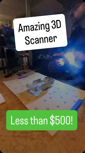 Josh Thiede on Instagram: "Using the @revopoint Inspire 2 scanner while traveling is so surprisingly easy! This scanner uses parallel non-visible laser lines for excellent tracking of dark objects without any scanning spray. I scanned a new SCX30 and Tamiya Porsche 911 Turbo. This will make the design of some new chassis mounts simple. Revopoint has always had great software and this new Metro version is the best I’ve used from them so far. For a sub $500 scanner, I’m a big fan!"