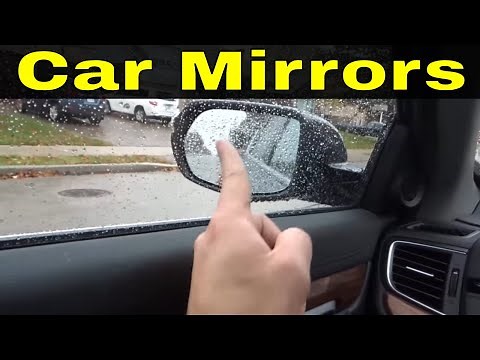 How To Adjust Car Mirrors In 2 Minutes