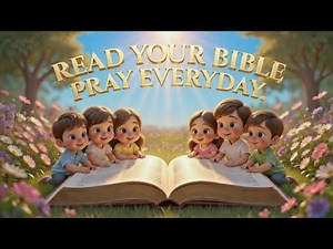 Read Your Bible, Pray Every Day 🙏 | Christian Kids Song