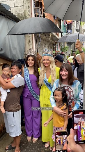 448K views · 7.2K reactions | WATCH | The arrival of Miss World Organization headed by Julia Morley and reigning Miss World 2022 Karolina Bielawska and also with Miss World Philippines 2022 Gwendolyne Fourniol and National Director Arnold Vegafria at Baseco Learning Hub ERDA Foundation in Baseco, Port Area Manila. | Pageant Trend | Facebook