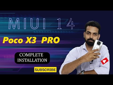 POCO X3 PRO MIUI 14.0.3.0 STABLE UPDATE | COMPLETE INSGTALL GUIDE & FIRST LOOK | MIUISR