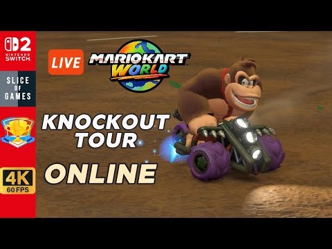 Knockout Tour - Live! (1.4 Update No commentary Mario Kart World 4K 60FPS) #10