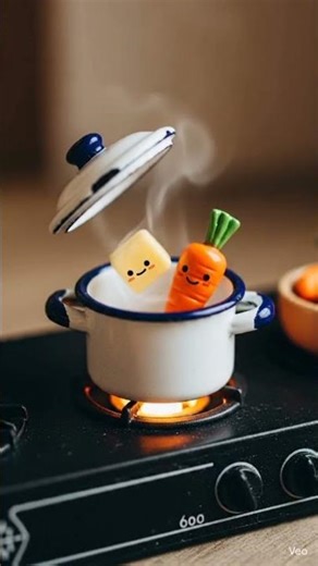 Magical Mini Pot Cooks by Itself! ✨🧸🔥