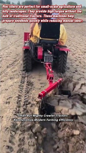 Small But Mighty Crawler Tractors Revolutionize Modern Farming Efficiency