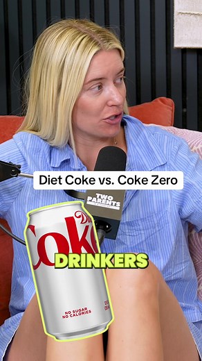 We are FIRMLY team Diet Coke on this podcast 🫡 But now we're also confused… why would anyone drink a full sugar Coke over a Coke Zero if they taste the exact same?? 🤔 Are you team Coke, Diet Coke, or Coke Zero👇 #twoparentsandapod #dietcoke #cokezero #podcast