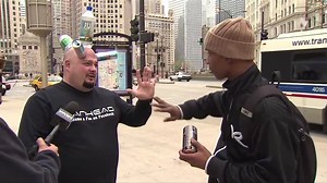 Meet Can Head: The Human Suction Cup! This Chicago-area man has a rare skin condition that makes objects stick to his body. He recently set a Guinness World Record for most cans stuck to a human head. We first met him during this WGN TV story in 2012. Congrats on your new world record, Can Head! | Marcus Leshock