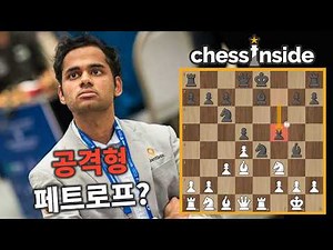 An aggressive chess opening, the Petrov Defense?