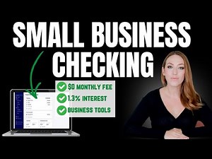 Small Business Checking with No Monthly Fee, High Interest, Invoicing, Tap to pay, Sub Accounts