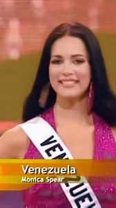 7.3K views · 17K reactions | Hoy comenzamos el día recordando a nuestra @monicaspear Miss Venezuela 2004 y 5ta finalista del Miss Universo 2005 #MissYMisterVzla #MissUniverse #MissWorld #MissInternational #MissGrandInternational #MissSupranational #MissEarth #MissIntercontinental #UniversalWoman #MissCharm #MissCosmo #MissVenezuela | Miss Y Míster Venezuela Intl | Facebook