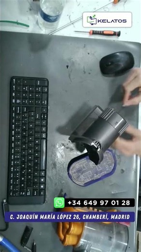 Dyson DC34 dies after a few minutes? 🔋 Battery replacement