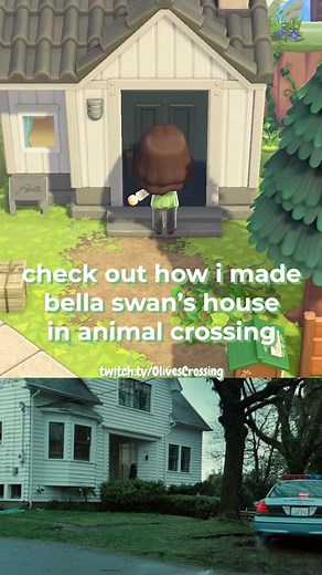 Construyendo la casa de Bella Swan en Animal Crossing