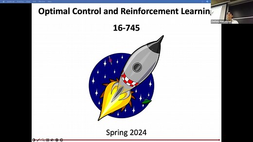 「精校熟肉」Optimal Control-最优控制(CMU 16-745) 2024-L1-导论与动力学回顾