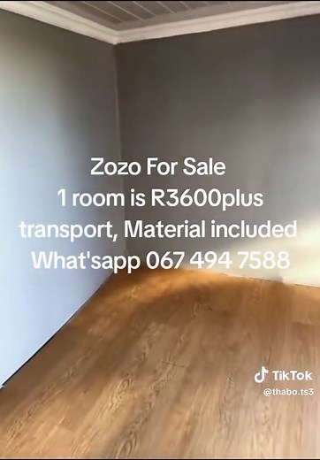 Zozo Houses for Sale with Included Transport