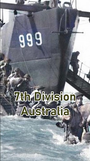 Australian Army 7th Division - ambitious amphibious landing at Balikpapan in Borneo #history #ww2