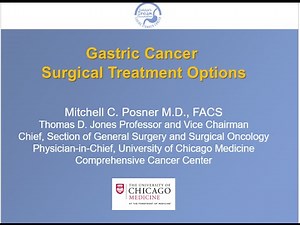 Gastric Cancer Surgical Treatment Options