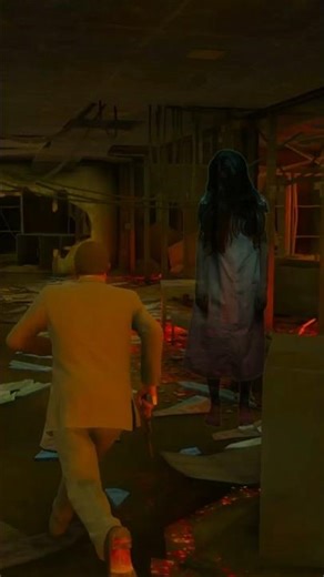 Hidden Ghost In Fib Building In GTA 5 #gta #gtav #shorts