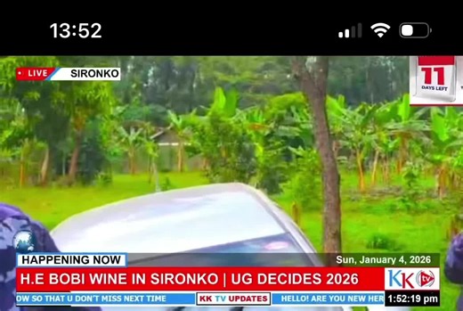 Bobi Wine Live Performance in Sironko and Bududa