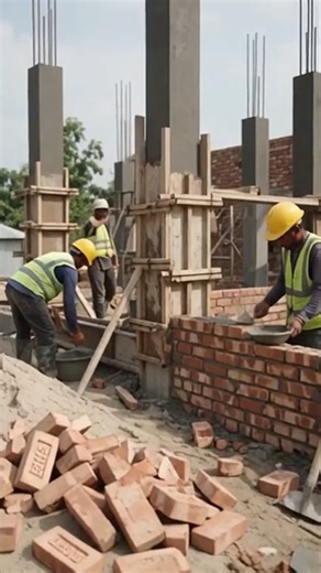 From Foundation to Dream House | Building Construction #youtube #