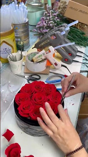 How We Make a Preserved Flower Gift Box 🌹 | The Art of Forever Blooms