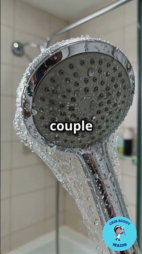 Fix Your Shower Pressure with Vinegar! 🚿