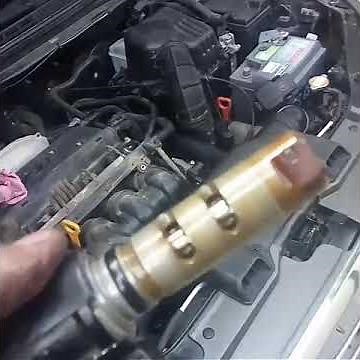 Чистка датчика VVTI Элантра IV