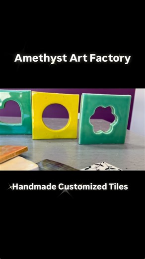 Amethyst Art Factory | Architectural customised tiles, thoughtfully handcrafted in Adelaide and shipped Australia-wide. At Amethyst Art Factory, every tile is... | Instagram
