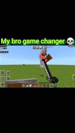BRO CHANGED THE GAME! #minecraft #mlgclutch #trending #gaming #shortsideas