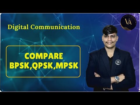 Compare BPSK , QPSK , MPSK | Digital Communication |