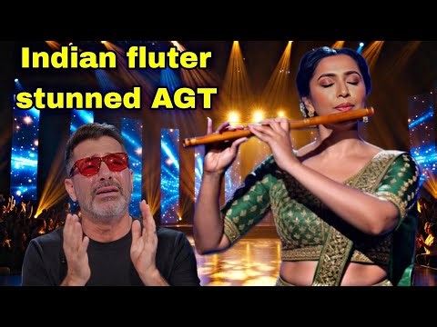 Indian flute player woman stunned AGT JUDGES 😱