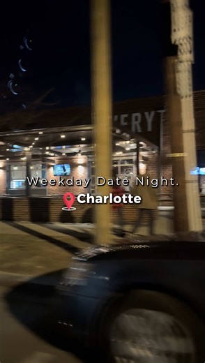 Some of the best dates are the ones you don’t plan. #CLT #CharlotteNC #DateNight #NorthCarolina #ThingsToDoInCharlotte
