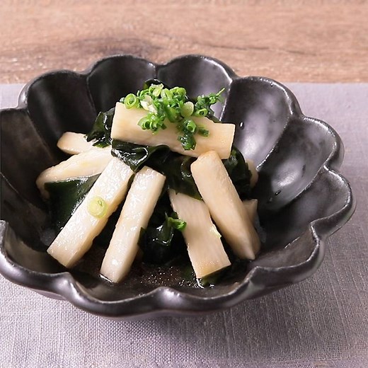 長芋とわかめの簡単和え 作り方・レシピ | クラシル