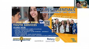 Rotary Essentials Training-Youth Programs 11.8.25