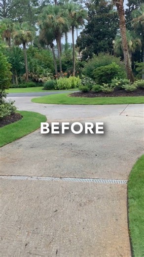 Design vs. Execution: Nailed it. 🔨🎯 See how we took this driveway from a digital 3D plan to a concrete reality. We believe in transparency—what you see in our design is exactly what you get in your driveway. This transformation features Techo-Bloc Blu 60 pavers in Cafe Crema, offering a smooth, modern texture that completely refreshes the home's curb appeal. 👋 Say goodbye to cracked concrete and hello to timeless beauty. Ready to design your dream driveway? 🔗 Click the link in our bio for a 