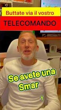 Come usare il telefono come telecomando. Comodo veloce. Con googleTV prova e fammi sapere.