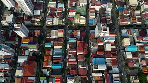 Phnom Penh Cambodia City urban development buildings residential commercial