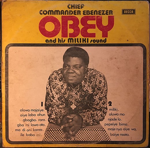 Chief Commander Ebenezer Obey & His International Bros. - Chief Commander Ebenezer Obey And His Miliki Sound