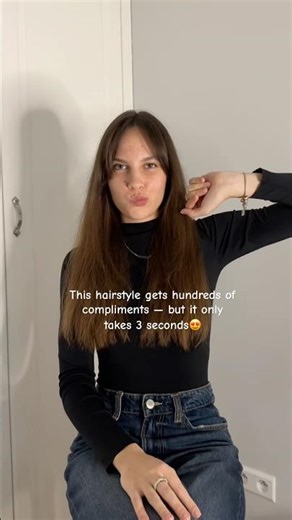 A simple way to make your ponytail stand out🤩🔥