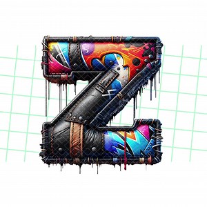 Graffiti Alphabet Letters & Numbers, Leather Alphabet PNG, Urban Graffiti Font, Dripping Font, Hip Hop Font, 3D Graffiti Font, Street Font - Etsy