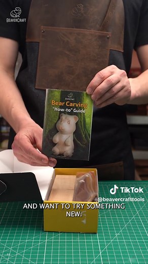 Get ready to embark on an exciting woodcarving adventure with the DIY05 Bear Carving Kit 🐻
