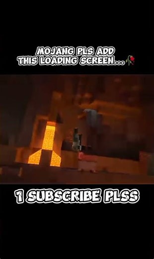 Mojang pls add this loading screen...🥀