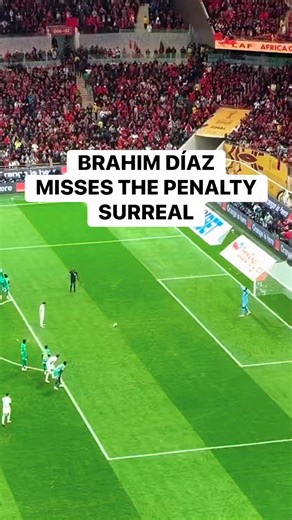 Brahim Díaz tries a Panenka penalty and misses #football #morocco #BrahimDiaz | Diego Freestyle