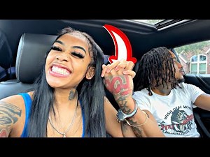 HANDCUFFED TO FLO FOR 24HRS😱🙄 *never again*