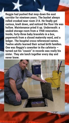 HOSPITAL JANITOR'S MOP BUCKET REVEALS HIDDEN ROOM 🪣🚪😲