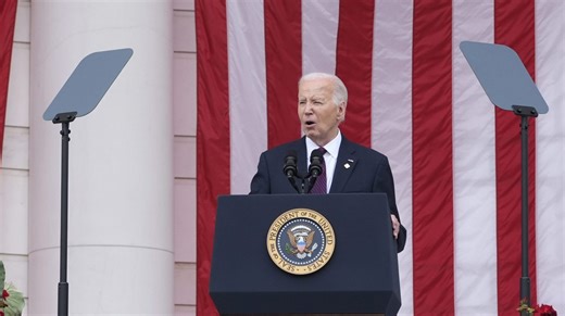 Biden honors late son Beau in somber Memorial Day message