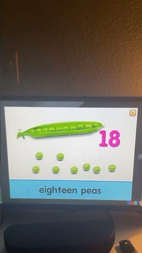 Starfall Numbers 18 Eighteen Peas