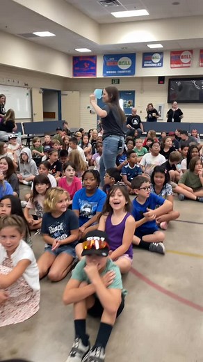 ✨ Our first school assembly of the year was a success! ✨ Students learned about “T.E.A. Time” and how to use their thoughts to guide their emotions and actions. 🫖⏰ A big thank you to Mr. Vigness for creating a program that will help our students build skills for managing emotions and finding success every day. 💡💙 | C.I. Waggoner
