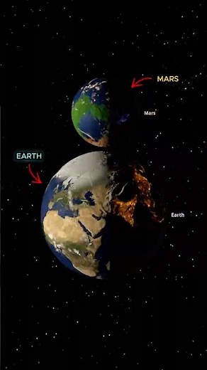 Could Life Form on Mars?🤔🌍#spacesimulation #space #universe