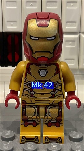Every Lego MCU Iron Man minifigure in my collection #LEGO #LegoMinifigures #IronMan #MCU