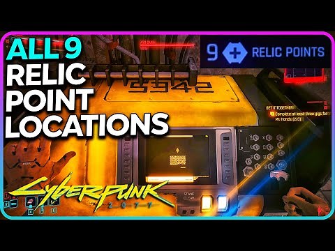 All 14 Relic Points locations Cyberpunk 2077 Phantom Liberty